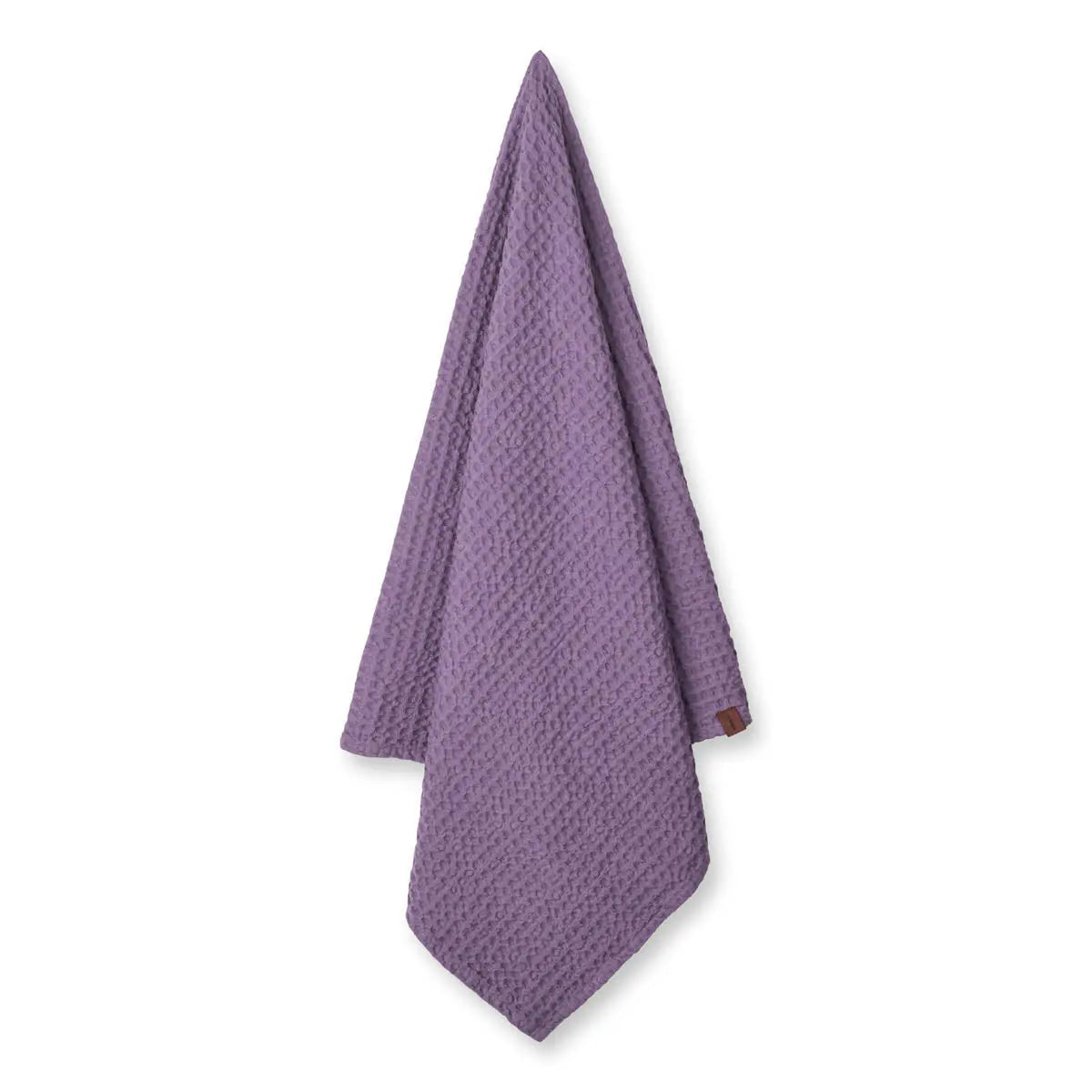 HUMDAKIN Vaflet Badehåndklæde Organic Textiles 137 Lilac